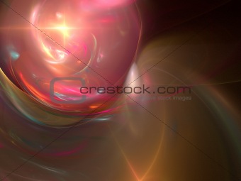 Abstract background. Red - yellow palette.