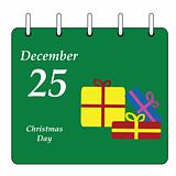 Calendar - Christmas Day gifts