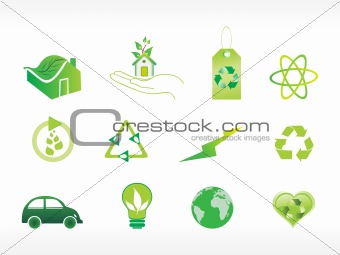abstract ecology series icon set_1
