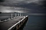 Stormy Pier