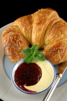 Croissant With Jam 2