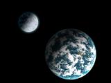 Earth-like Fiction planet