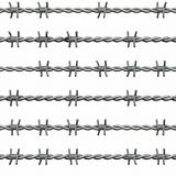 sl barbed wire isolated