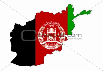 afghanistan's map