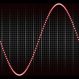 sl  simple red sound wave