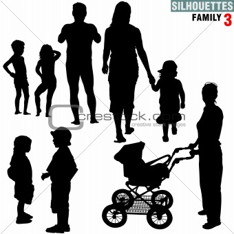 Silhouettes - Family 3
