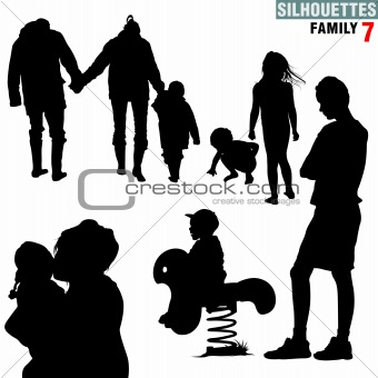 Silhouettes - Family 7