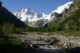 ridge Caucasus Mountains