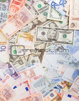 Various currencies