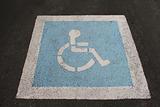 Wheelchair access sign 