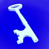 Abstract of a house key
