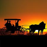 Carriage Silhouette A