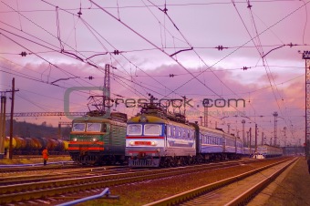 Trains&sky