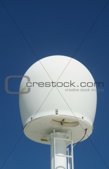 Dome for satellite receiver