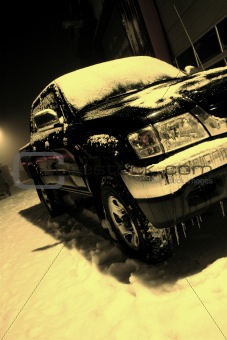Cold car