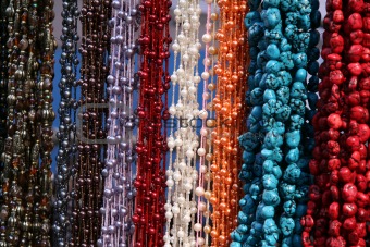 Hanging Textured Necklaces