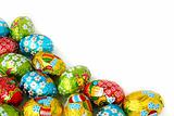 Easter eggs  background