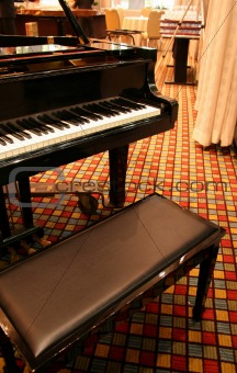 Grand Piano and Seat