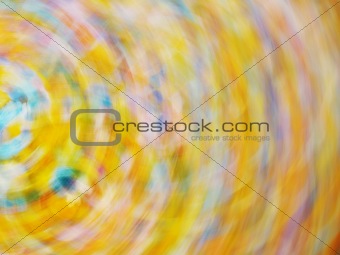 multi-colored abstraction in yellow hue