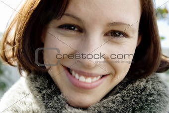Beautiful Young Lady Smiling