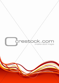 Abstract lines. Vector art