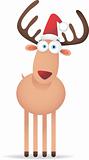 Christmas Deer with Big Eye