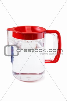 jug with clear water