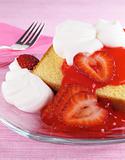 Strawberries & Pound Cake