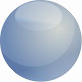 Glossy sphere illustration