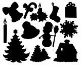 Christmas silhouette collection 02