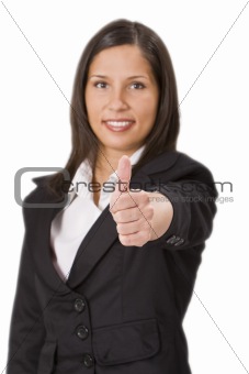 Thumbs-up,left hand