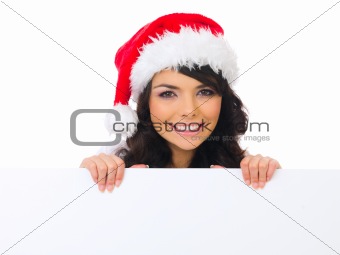 Christmas chick with board