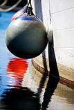 buoy on side of boat