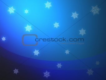 Snowfall background