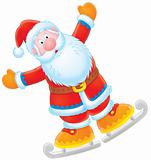 Santa Claus skater