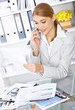 Business Woman in Office