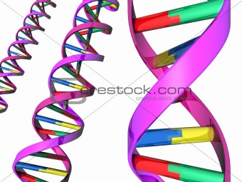 Illustration of DNA double helix