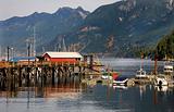 Horseshoe Bay Pier Reflections Vancouver BC Canada