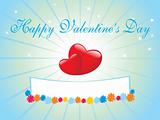 abstract vector background with valentine ornament, design14