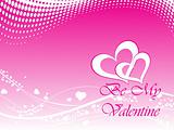 abstract vector background with valentine ornament, design18