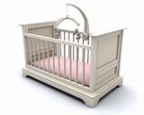 Cot for baby girl