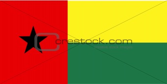 Flag of Guinea Bissau