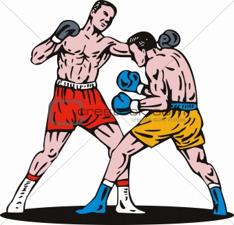 Boxers slugging it out
