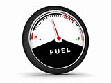 circular fuel gauge
