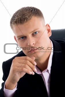 portrait of young businessman