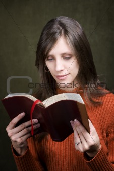 Woman with Bible