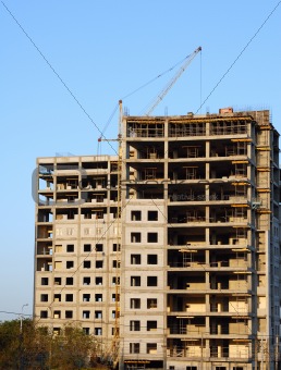 Construction of office building