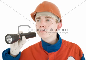 Builder and flash-light