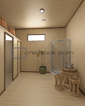 sauna inerior