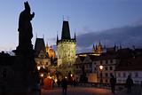 Prague in the early evening